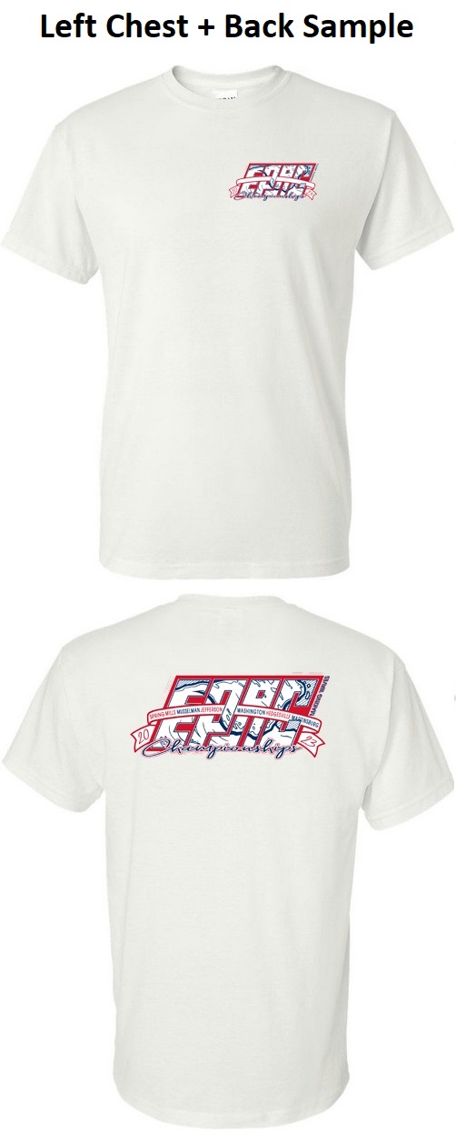 2023 EPAC Swim Shirt Design Front Back