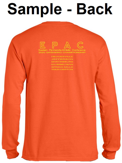 2020 EPAC Swim Shirt Design