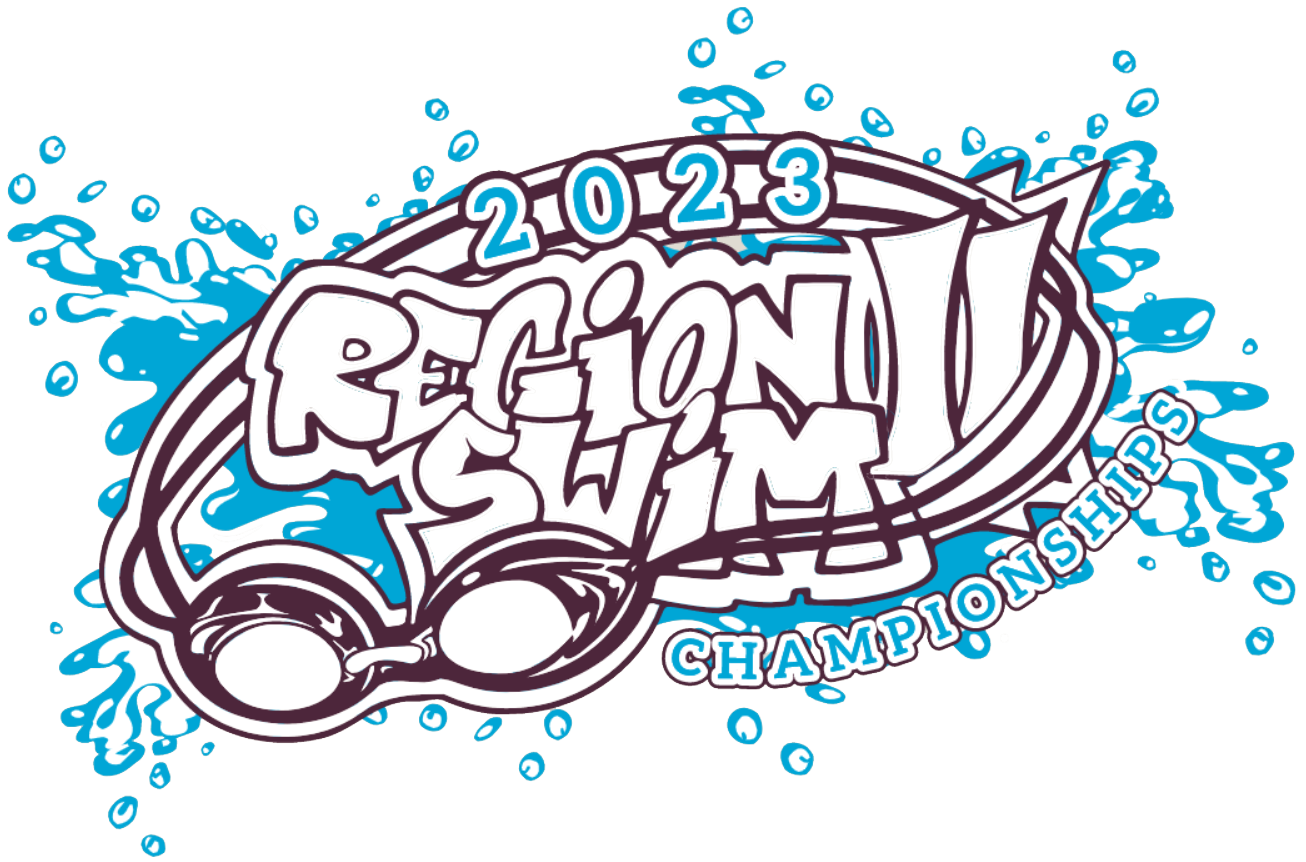 2023 Region II Swim Logo