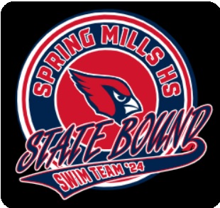 2024 SMHS Swim States Logo